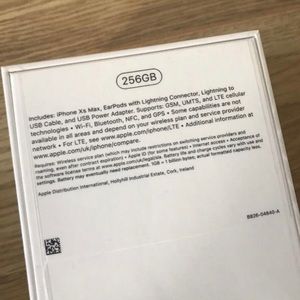 IPhone XS Max 256gb black